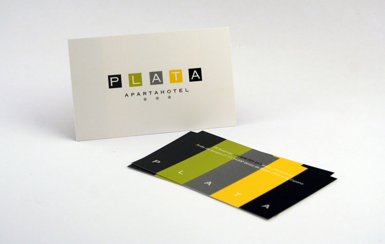 Diseño de Imagen Corporativa - Tarjetas de ApartaHotel Plata Diseño de Imagen Corporativa - Tarjetas de ApartaHotel Plata