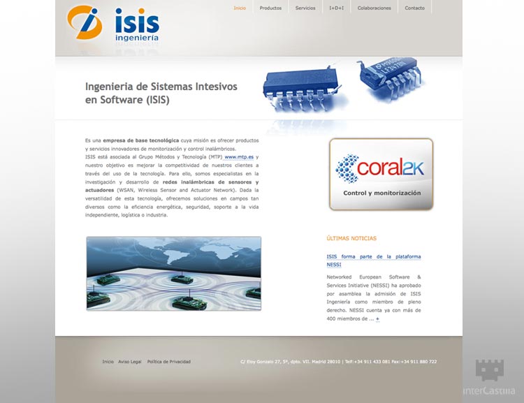 diseño web isis diseño web isis